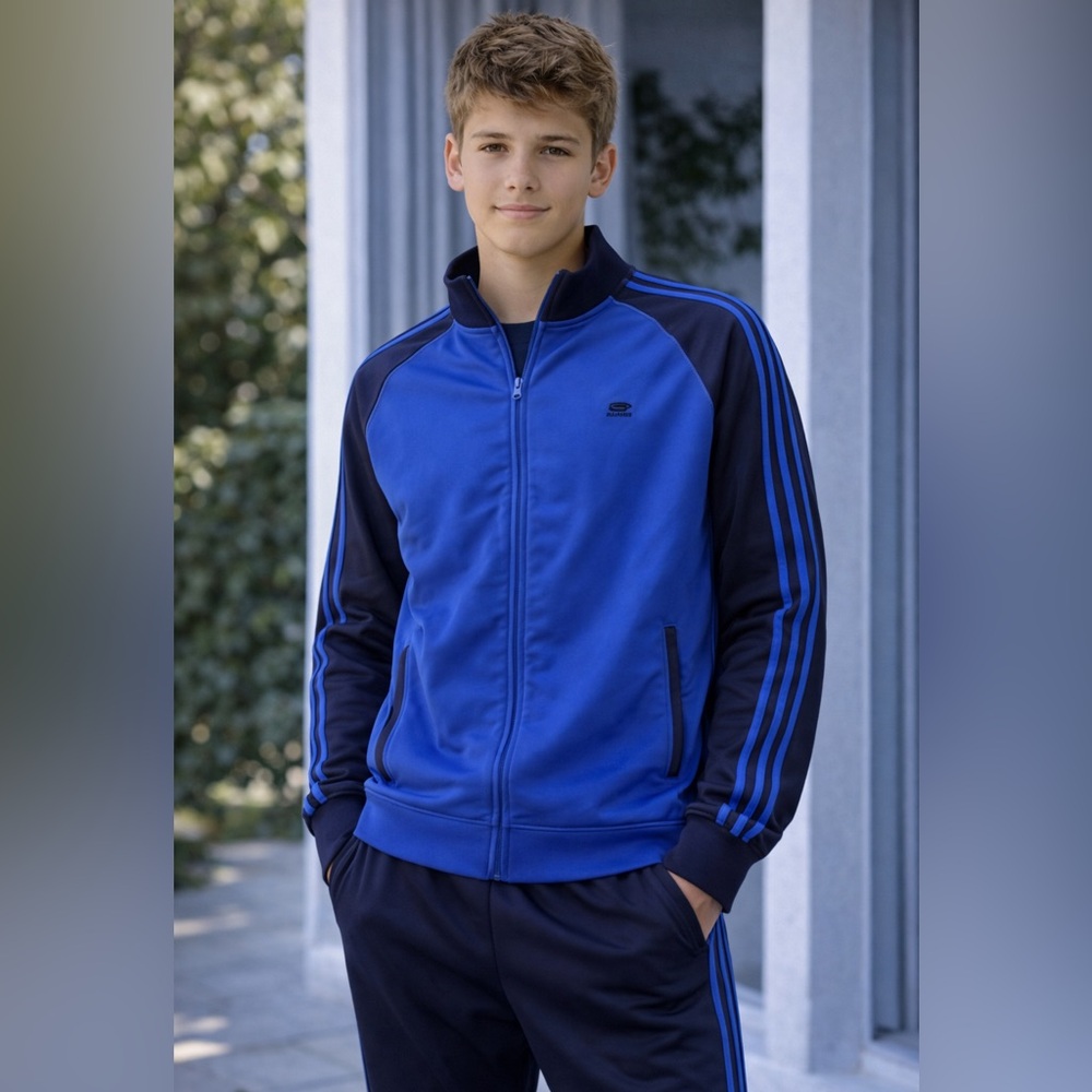 Boy’s Starter Track Suit blue boys size 18 XXL